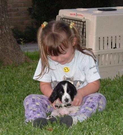 kids and puppies